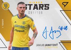 Janetzký Jakub 22-23 Fortuna Liga Signed Stars Level 1 #SL1-JJ