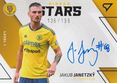 Janetzký Jakub 22-23 Fortuna Liga Signed Stars Level 1 #SL1-JJ