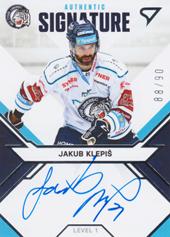 Klepiš Jakub 21-22 Tipsport Extraliga Signed Stars Level 1 #SL1-JK