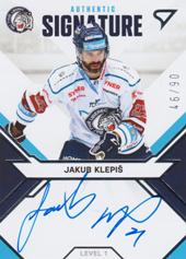 Klepiš Jakub 21-22 Tipsport Extraliga Signed Stars Level 1 #SL1-JK