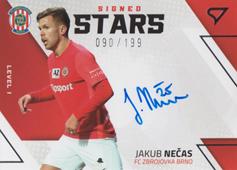 Nečas Jakub 22-23 Fortuna Liga Signed Stars Level 1 #SL1-JN