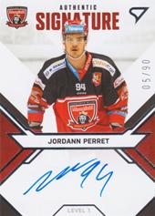 Perret Jordann 21-22 Tipsport Extraliga Signed Stars Level 1 #SL1-JP