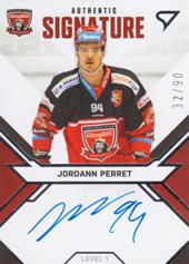 Perret Jordann 21-22 Tipsport Extraliga Signed Stars Level 1 #SL1-JP