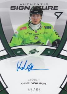 Wałęga Kamil 24-25 Tipos Extraliga Authentic Signature Level 1 #SL1-KW