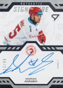 Adámek Marian 24-25 Tipsport Extraliga Authentic Signature Level 1 #SL1-MA