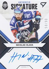 Hlava Nicolas 21-22 Tipsport Extraliga Signed Stars Level 1 #SL1-NH