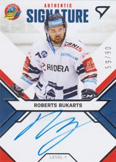 Bukarts Roberts 21-22 Tipsport Extraliga Signed Stars Level 1 #SL1-RB