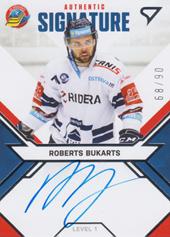 Bukarts Roberts 21-22 Tipsport Extraliga Signed Stars Level 1 #SL1-RB