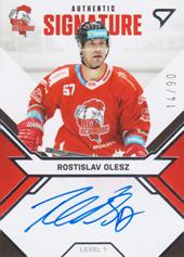 Olesz Rostislav 21-22 Tipsport Extraliga Signed Stars Level 1 #SL1-RO