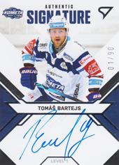 Bartejs Tomáš 21-22 Tipsport Extraliga Signed Stars Level 1 #SL1-TB