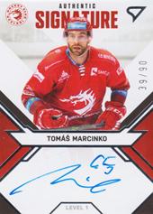 Marcinko Tomáš 21-22 Tipsport Extraliga Signed Stars Level 1 #SL1-TM