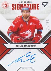 Marcinko Tomáš 21-22 Tipsport Extraliga Signed Stars Level 1 #SL1-TM