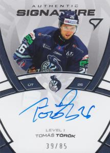 Török Tomáš 24-25 Tipos Extraliga Authentic Signature Level 1 #SL1-TT