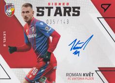 Květ Roman 22-23 Fortuna Liga Signed Stars Level 2 #SL2-RK