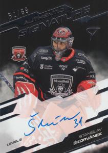 Škorvánek Stanislav 25-26 Tipsport Extraliga Authentic Signature Level 2 #SL2-SS