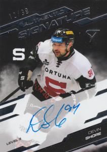 Shore Devin 25-26 Tipsport Extraliga Authentic Signature Level 3 #SL3-DS