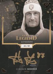 Sekeráš Ľubomír 2019 Winter Classic Súboj legiend Autograph #A04