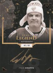 Droppa Ivan 2019 Winter Classic Súboj legiend Autograph #A19