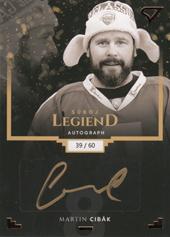 Cibák Martin 2019 Winter Classic Súboj legiend Autograph #A28