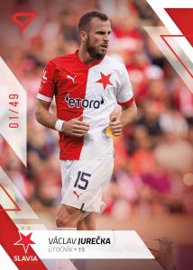 Jurečka Václav 22-23 Fortuna Liga Red #28 Jurečka Václav 22-23 Fortuna Liga Red #28