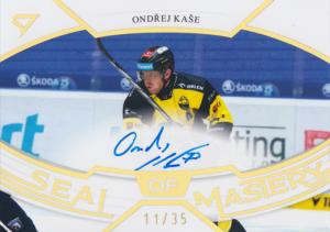 Kaše Ondřej 25-26 Tipsport Extraliga Seal of Mastery Gold Auto #SMS-OK