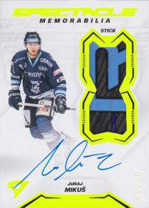Mikúš Juraj 23-24 Tipsport Extraliga Spectacle Memorabilia Yellow #SM-JM Mikúš Juraj 23-24 Tipsport Extraliga Spectacle Memorabilia Yellow #SM-JM