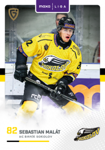 Malát Sebastian 25-26 GOAL Cards Maxa liga #SOK-10 Malát Sebastian 25-26 GOAL Cards Maxa liga #SOK-10