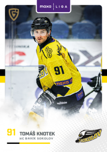 Knotek Tomáš 25-26 GOAL Cards Maxa liga #SOK-13 Knotek Tomáš 25-26 GOAL Cards Maxa liga #SOK-13