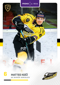 Kočí Matteo 25-26 GOAL Cards Maxa liga #SOK-03 Kočí Matteo 25-26 GOAL Cards Maxa liga #SOK-03
