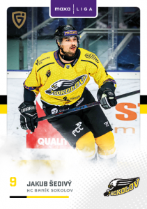 Šedivý Jakub 25-26 GOAL Cards Maxa liga #SOK-05 Šedivý Jakub 25-26 GOAL Cards Maxa liga #SOK-05
