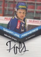 Pohl Mikuláš 18-19 Premium Cards Signature Premieres #SP-19