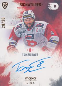 Kaut Tomáš 24-25 GOAL Cards Maxa liga Signatures Gold #S-PA2