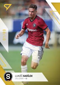 Sadílek Lukáš 22-23 Fortuna Liga Gold #40 Sadílek Lukáš 22-23 Fortuna Liga Gold #40