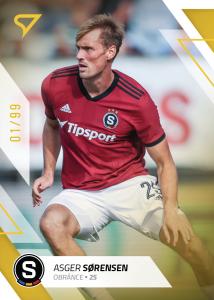 Sørensen Asger 22-23 Fortuna Liga Gold #34 Sørensen Asger 22-23 Fortuna Liga Gold #34