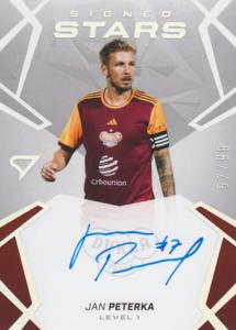 Peterka Jan 24-25 Chance Liga Signed Stars Level 1 #SL1-PE
