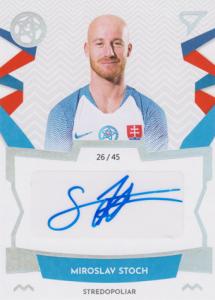 Stoch Miroslav 19-20 Futbalové Slovensko Slovenskí sokoli Autograph #RA19