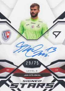 Stejskal Jan 25-26 Chance liga Signed Stars Level 2 #SL2-ST