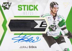 Šiška Juraj 21-22 Tipos Extraliga Authentic Stick #ST-JS