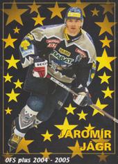 Jágr Jaromír 04-05 OFS Plus Stars Checklist #S51