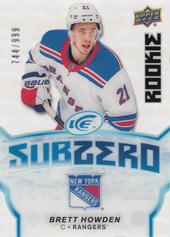 Howden Brett 18-19 Upper Deck Ice Sub Zero #SZ24