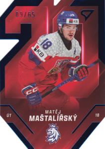 Maštalířský Matěj 2025 Hokejové Česko Team 20 Blue #TE-17