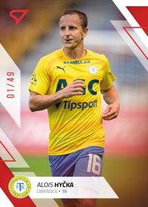 Hyčka Alois 22-23 Fortuna Liga Red #177 Hyčka Alois 22-23 Fortuna Liga Red #177
