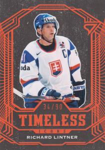 Lintner Richard 2025 Hokejové Slovensko Timeless Icons Copper #TI-04