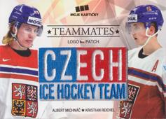 Michnáč Reichel 2018 MK Reprezentace Teammates Logo Patch #T8