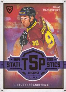 Čachotský Tomáš 25-26 GOAL Cards Maxa liga Statistics #TOP-11