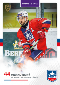 Vodný Michal 25-26 GOAL Cards Maxa liga #TRE-14 Vodný Michal 25-26 GOAL Cards Maxa liga #TRE-14