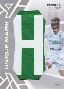 Vecheta Filip 24-25 Chance Liga Unique Marks Letter "H" #UM-FV