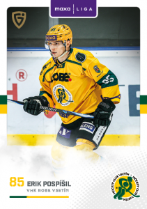 Pospíšil Erik 25-26 GOAL Cards Maxa liga #VSE-15 Pospíšil Erik 25-26 GOAL Cards Maxa liga #VSE-15