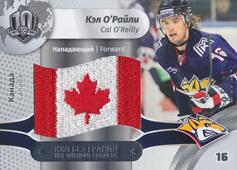O'Reilly Cal 2018 KHL Exclusive KHL Without Borders Flag #WOB-F-042