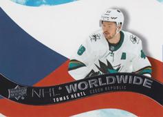 Hertl Tomáš 20-21 Upper Deck NHL Worldwide #WW-15